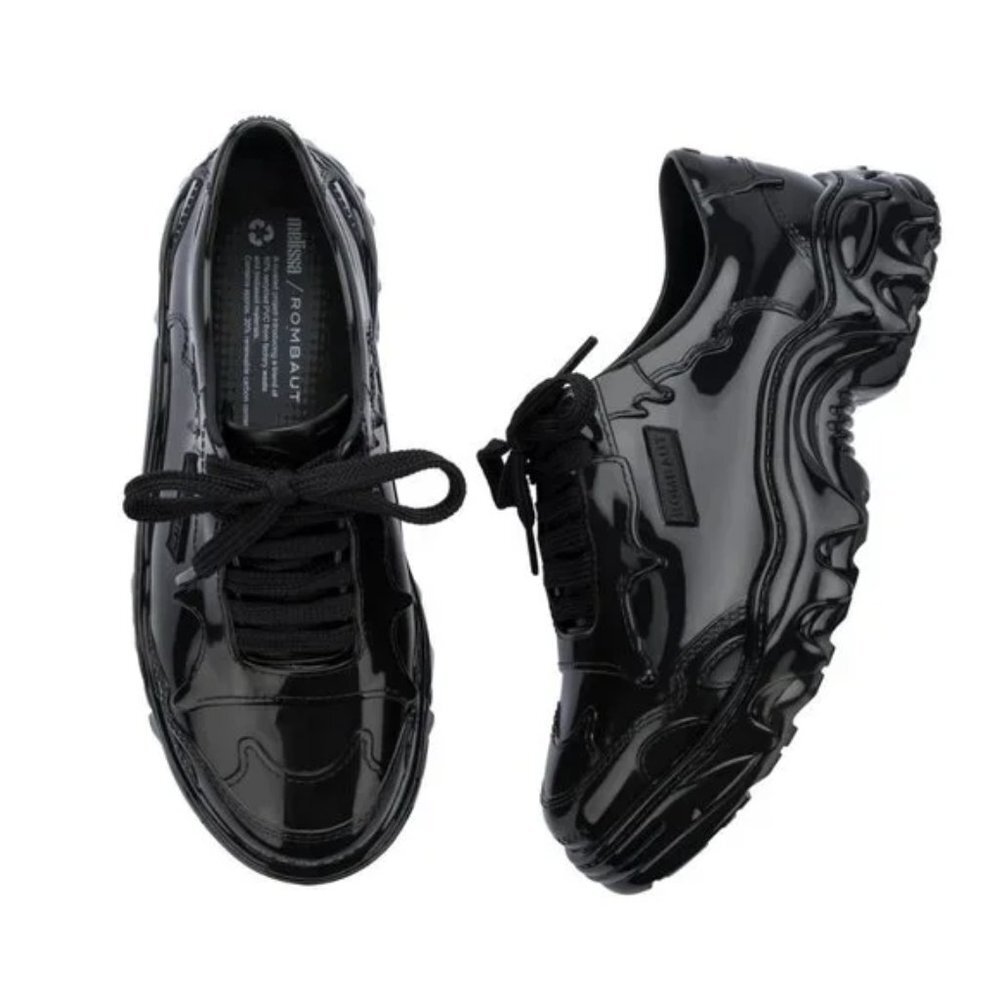 New Rombaut Black Melissa Edition Melting Boccaccio Sneakers women’s size 6